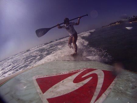 paddle surf